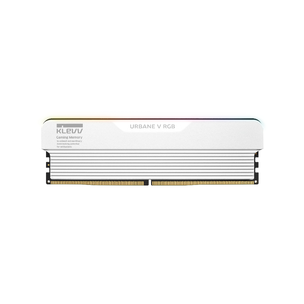 KLEVV URBANE V RGB DDR5 Gaming OC Memory - 32GB (16GBx2) 6000MHz White CL28