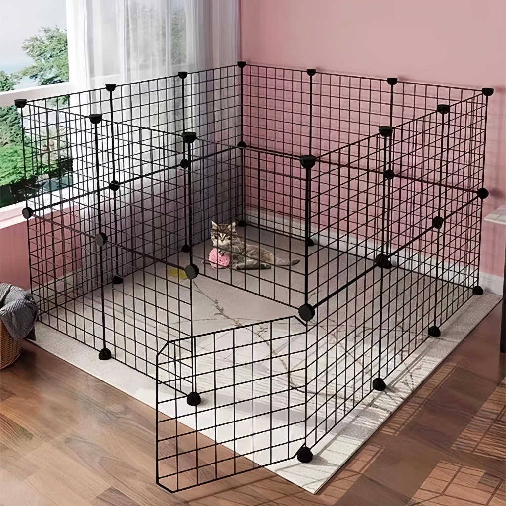 🔥🔥[ขายตรงโรงงาน] DIY รั้วกั้นสุนัข คอกกั้นสัตว์ บ้านหนูแกสบี้ กรง diy กรงสุนัข กรงกระต่าย กรงหมา ประกอบได้หลากหลายรูปทรง