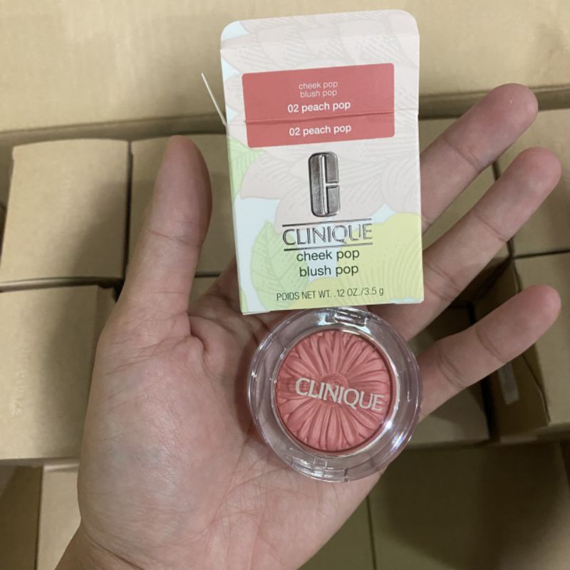 Clinique cheek pop #02 Peach pop