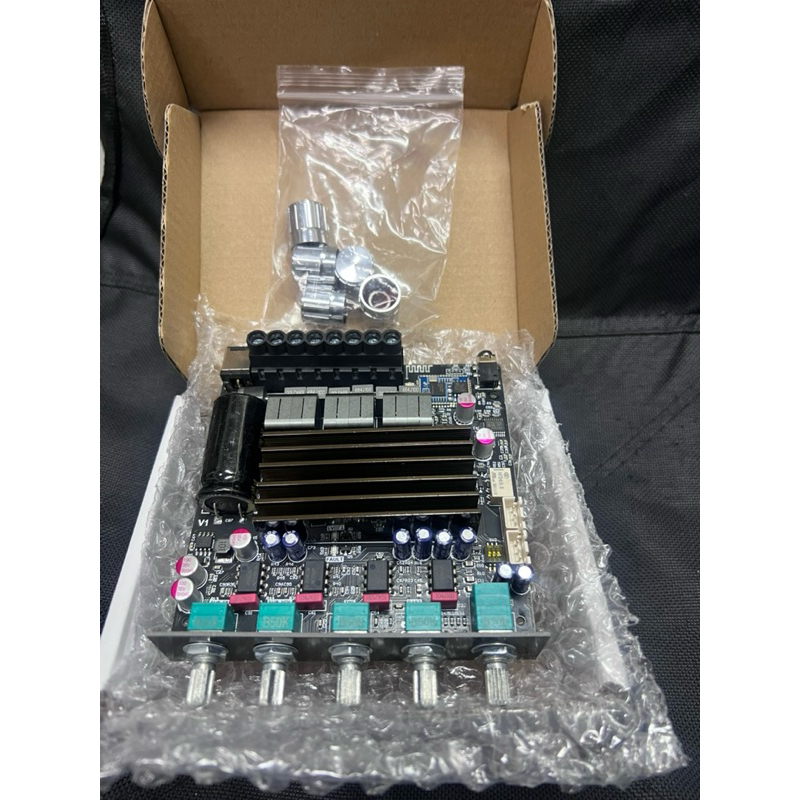 แอมป์จิ๋ว ZK-APTX1 แท้ TPA3221 100W*2+200W DC 12-30v รองรับการติดตั้ง ZK-AMP ชิปบลูทูธ QCC3034 aptx1