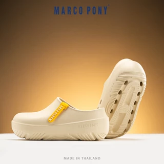 Marco Pony รองเท้าแตะ รองเท้าคัทชู ทรงมินิมอล กันน้ำกันลื่น แฟชั่นผู้หญิง EVA น้ำหนักเบา พื้นหนา 4 CM. รุ่น MH9027