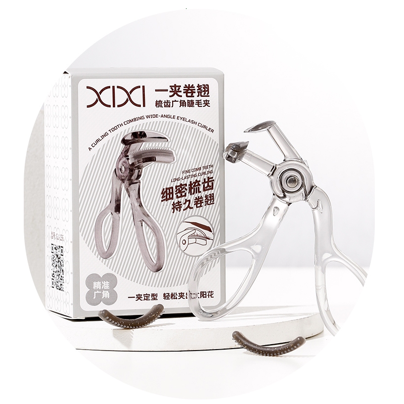 ที่ดัดขนตามุมกว้างไร้กรอบสำหรับผู้เริ่มต้นหญิงที่ดัดขนตาแต่งหน้าเพื่อการดัดผมและจัดแต่งทรงผมได้ยาวนานสไตล์ใหม่ปี 2025