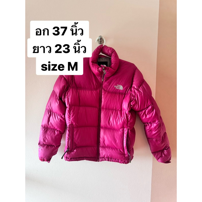 The North Face เสื้อกันหนาว sizeM  อก 37นิ้ว ยาว 23 นิ้ว