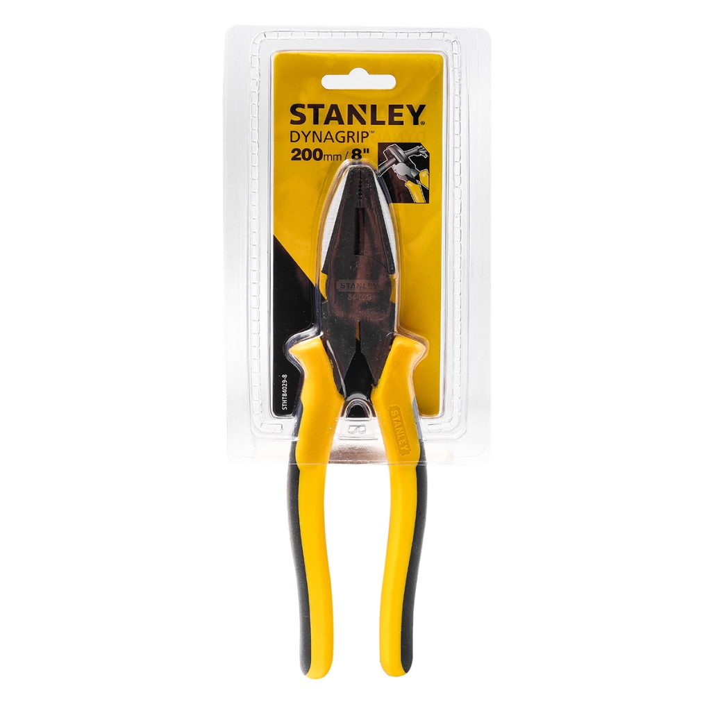 STANLEY : STHT84029-8 คีมปากตรง/จิ้งจก DYNAGRIP 8″ – โปรปัง