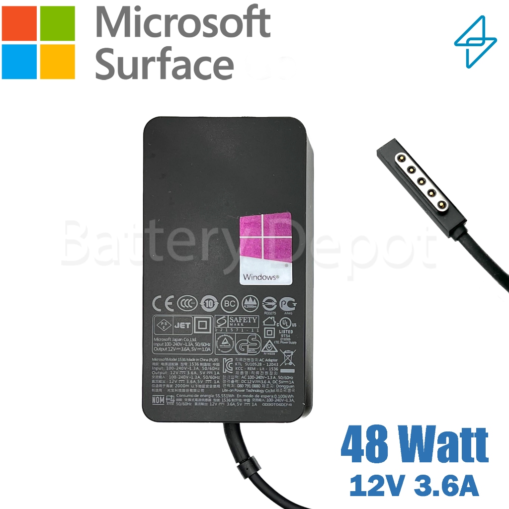 Microsoft Surface Adapter ของแท้ Surface Pro & Pro 2 / Surface 1536 / Surface 15