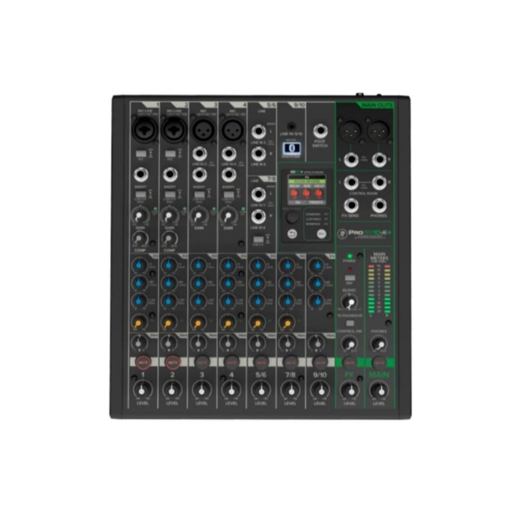 Mackie ProFX10v3+ | มิกเซอร์ อนาล็อก 10 CH พร้อม USB recording Mode และ Bluetooth