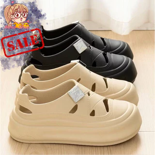 Anna shop รองเท้าผู้หญิงแฟชั่น ทรงมินิมอล งาน EVA คัชชู รองเท้าสาวเทห์หุ้มส้น มาใหม่ T314