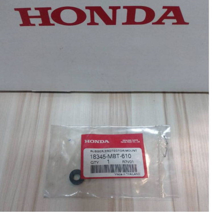 18345-MBT-610 ยางรอง กันร้อนท่อ WAVE125R WAVE125S WAVE125iไฟเลี้ยวบังลม