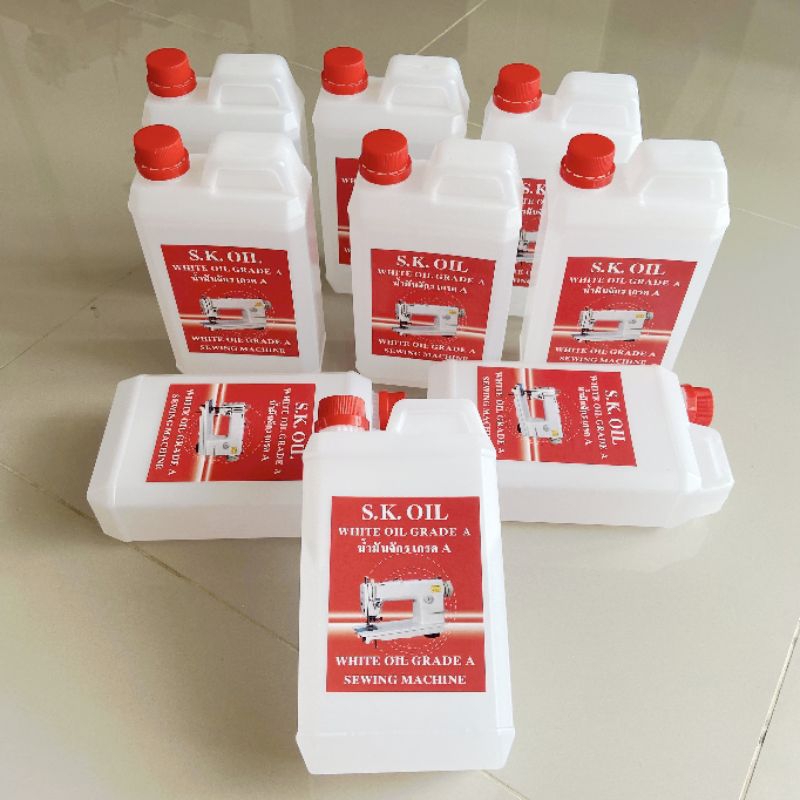 น้ำมันจักรอุตสาหกรรม(เกรดดี)ยี่ห้อ S.K OIL ขนาด 1 ลิตร(สินค้าพร้อมส่ง)