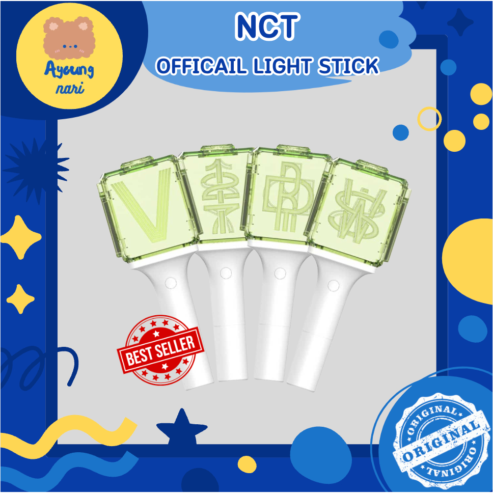 🛵 กทม. ส่งด่วน พร้อมส่ง 🌳 NCT OFFICAIL LIGTH STICK Ver.2 (DREAM 127 WISH WAYV) แท่งไฟ  รุ่นใหม่
