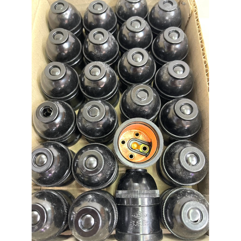 **มีขายส่ง**24ชิ้นราคายกกล่อง**ขั้วห้อยเกลียวสั้น SSR E27 ทองแดง 3A 250V ราคา ถูกที่สุด ดีลบีเคเค แกลเลอรีภาพที่ 4