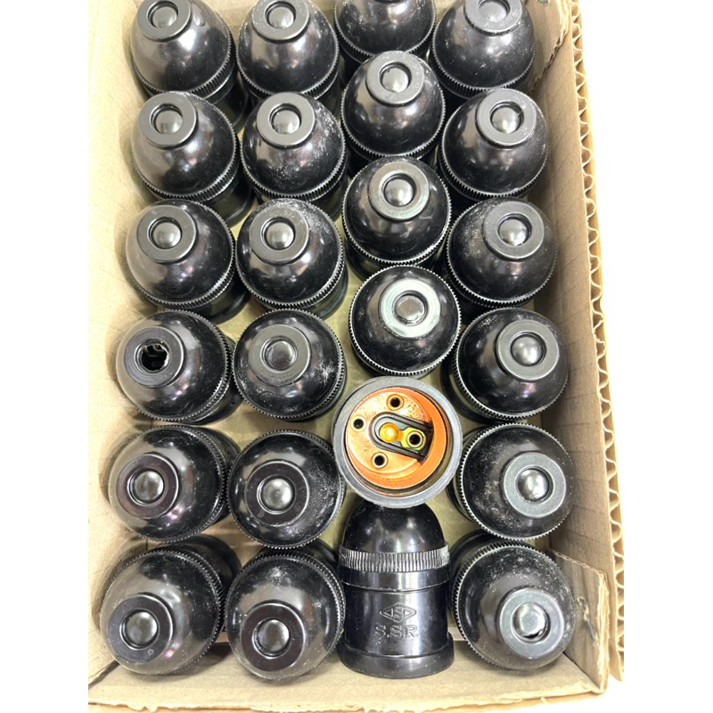 **มีขายส่ง**24ชิ้นราคายกกล่อง**ขั้วห้อยเกลียวสั้น SSR E27 ทองแดง 3A 250V ราคา ถูกที่สุด ดีลบีเคเค แกลเลอรีภาพที่ 5