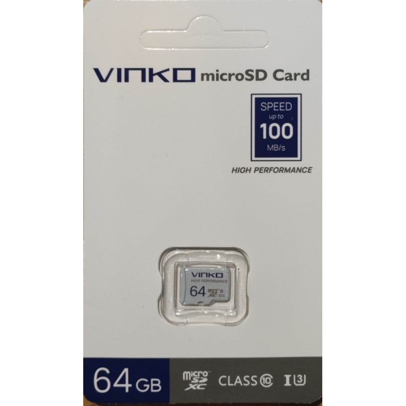 ขายถูก ♥️♥️ VINKO microSD Card 64GB