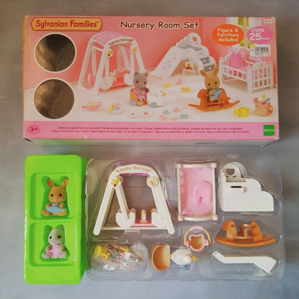 sylvanian families nursery room set มือสอง