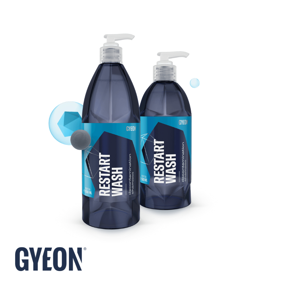 GYEON Q²M RESTART WASH แชมพูล้างรถ สูตรขจัดคราบฝังแน่น สำหรับรถเคลือบเซรามิก