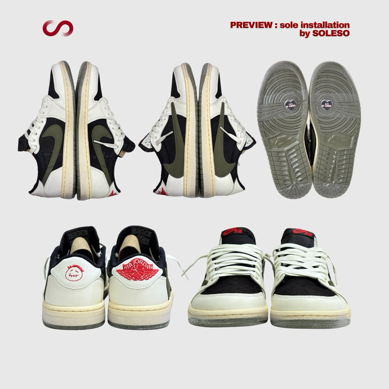 D.I.Y. SOLESO‘Box set (1 กล่อง = 1 คู่ ) Freesize แซทติดโซลด้วยตัวเอง