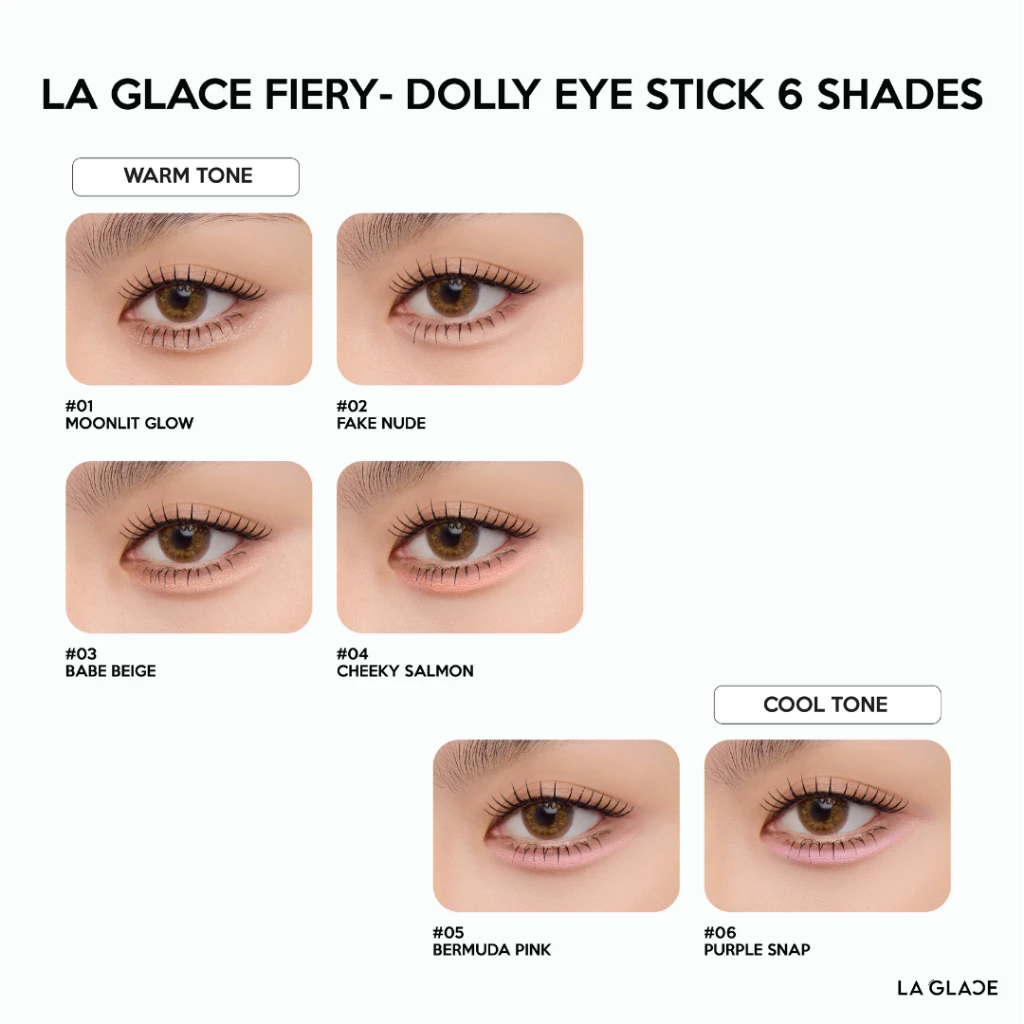 LA GLACE FIERY BABY-DOLLY EYE STICK | ปากกาดอลลี่อายลากลาส 2in1 เขียนง่าย ปากกาดอลลี่อาย thumbnail 9