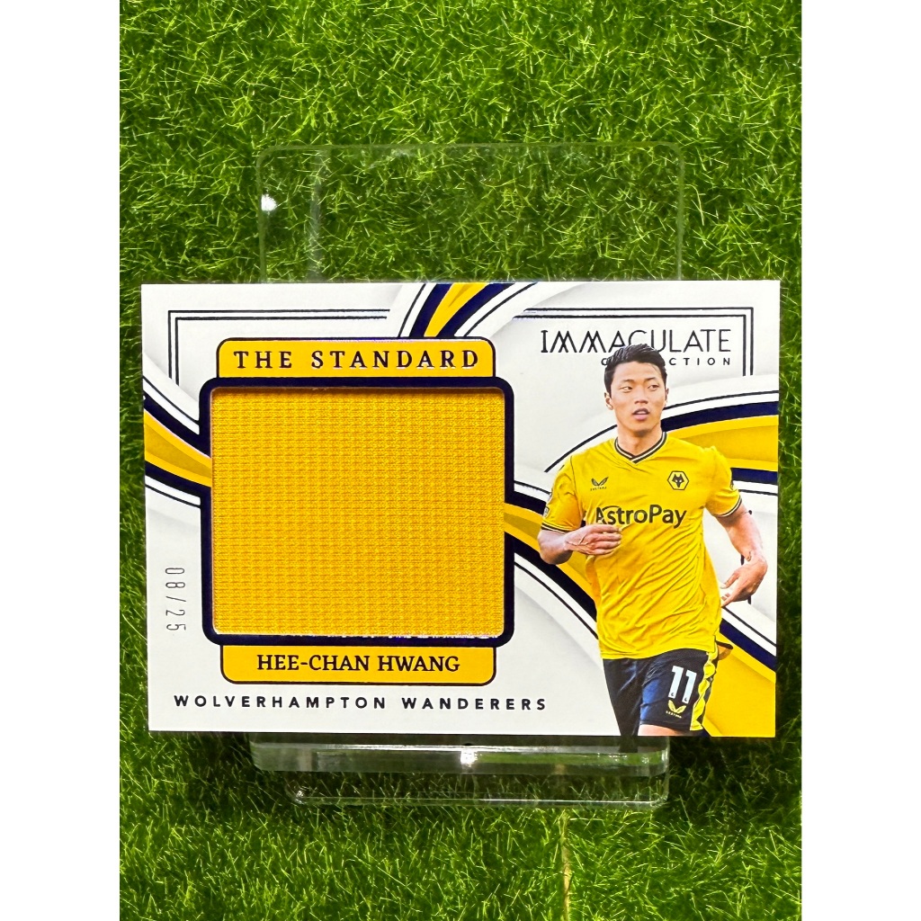 PATCH RUN /25 Hwang HEE-CHAN IMMACULATE THE STANDARD #TS-HCH WOLVES