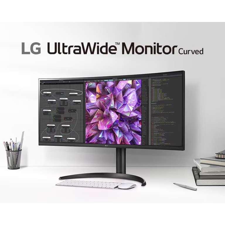 LG 34WQ75C-B จอมอนิเตอร์ขนาด 34 นิ้ว  (IPS 2K 60Hz USB-C) ประกันศุนย์ไทย 3 ปี