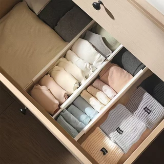 Goody Home แผ่นแบ่งช่องใส่ของ ปรับความยาวได้ ใช้กั้นพื้นที่ใช้สอยให้เป็นสัดส่วน เป็นระเบียบ