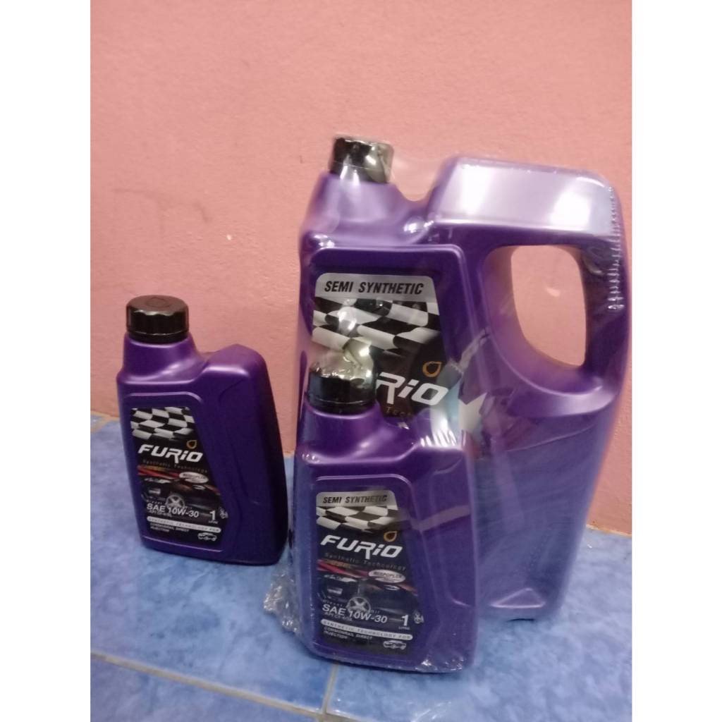 น้ำมันเครื่อง ดีเซล บางจาก FURIO DIESEL 10W30 8L