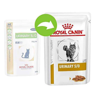 Royal Canin Urinary S/O Cat Pouch ขนาด85กรัม จำนวน 12 ซอง อาหารแมวโรคนิ่ว