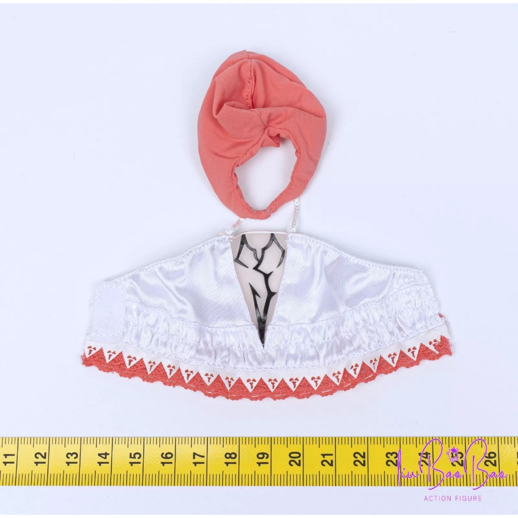 In-Stock 1/6 Scale Figure Final Fantasy X Top for SUPER DUCK SET034 Female Summoner Cosplay Suit