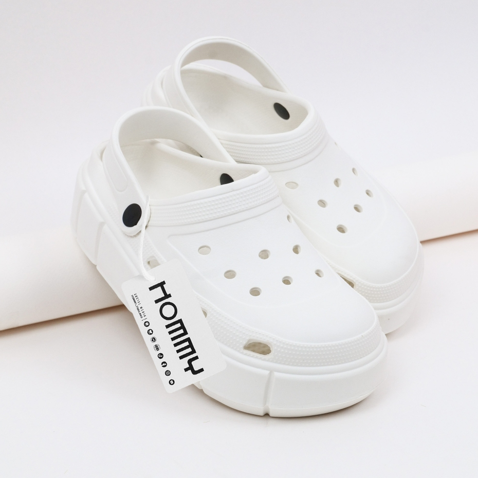 【พื้นหนา 6 CM - รุ่นใหม่2025】HOMMY_SHOES0 รองเท้าแตะ แฟชั่น รองเท้าหัวโต แบบมีสายรัด ใส่สบาย (SH-1)