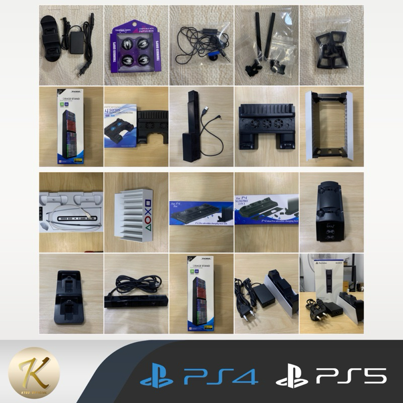 อุปกรณ์เสริมเกมส์ PS4-PS5 มือ2 สภาพดี มีสินค้าพร้อมส่ง!!!