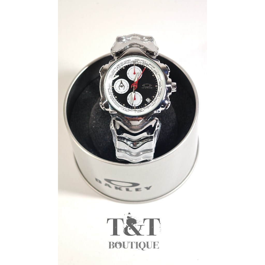 Oakley:Holeshot watch/Black dial/Y2K