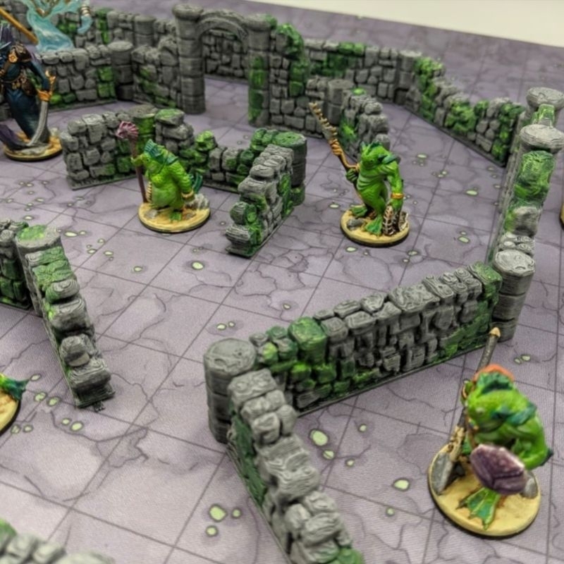 DnD โมเดลประกอบฉาก (DnD หรือเกม Rpg อื่นๆ)