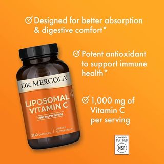 วิตามินซี  Liposomal Vitamin C  Dr. Mercola & Solaray & Code…