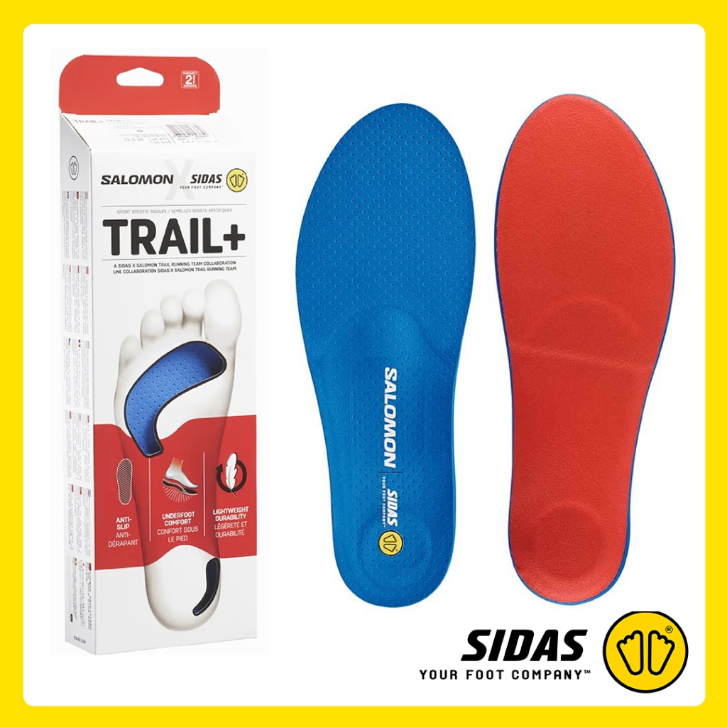 SIDAS x Salomon Trail+ Insoles แผ่นรองเท้าวิ่งเทรล ผลงาน Collaboration ระหว่างสองแบรนด์