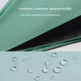 ⛱ ร่มแคปซูล ร่มพับ ร่มสีมินิมอล ร่มกัน UV ร่มไซส์พกพา กันยูวี 100% ร่มมินิ ร่มขนาดเล็ก