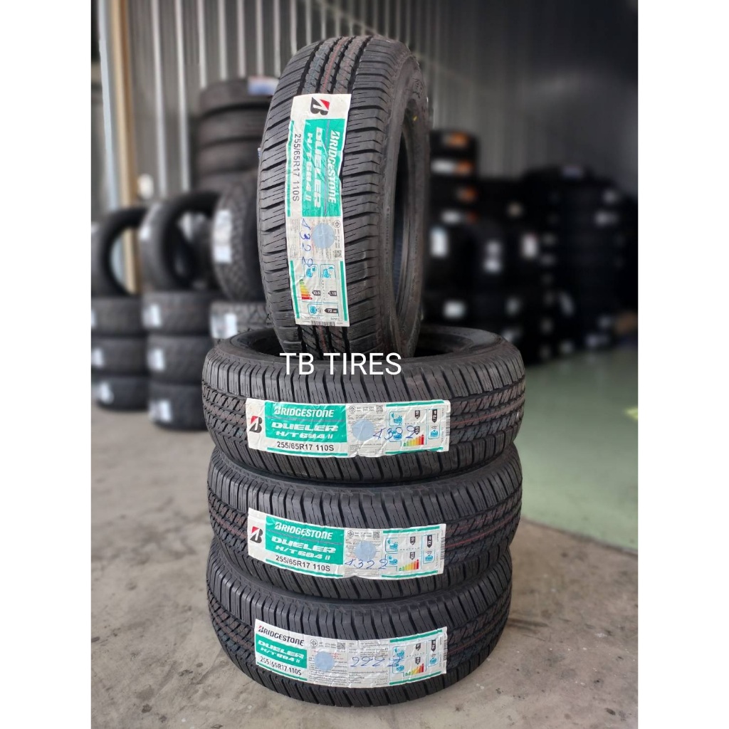 ยางรถยนต์ 255/65R17 D684 // BRIDGESTONE (ยางใหม่ค้างปี 23)