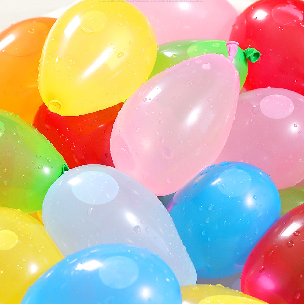 ลูกโป่งน้ำ Water Balloons 111 ลูก พร้อมหัวต่อสายยาง ลูกโป่งคละสี ราคา ถูกที่สุด ดีลบีเคเค แกลเลอรีภาพที่ 7