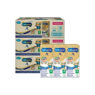 นมกล่อง เอนฟาโกร ยูเอชที สูตร4 ชนิดจืด (24 กล่อง) x3 ลัง Enfagrow UHT Stage4 Plain (24 boxes) x3 cases