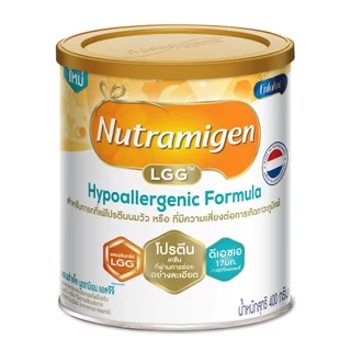 นมผง นูตรามิเยน แอลจีจี นมสำหรับเด็ก แพ้โปรตีนนมวัวx6 กล่อง Nutramigen LGG Infants with Protein Allergy (400 g) x6 packs