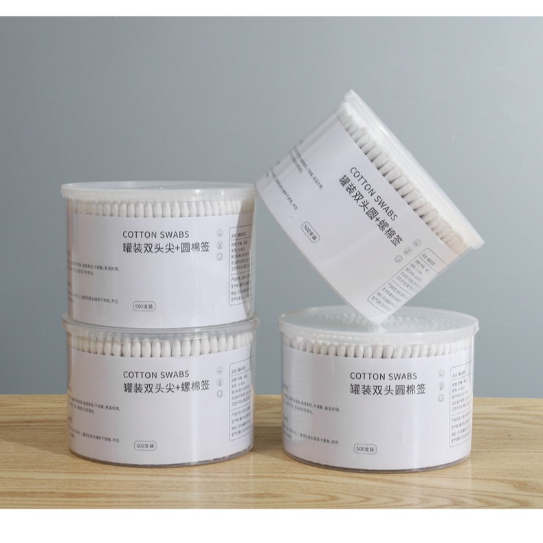 คอตตอนบัด หัวคู่ (1กล่อง500ก้าน) สำลีปั่นหู สำลีเช็ดเครื่องสำอางค์ สำลีก้านไม้ ล้างแผล - รูปที่ 7