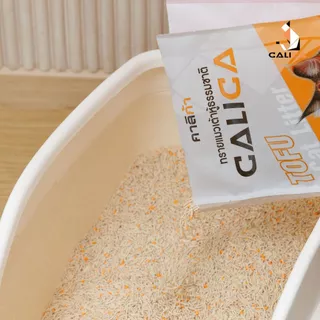 [10L] CALICA คาลิก้า ทรายแมวเต้าหู้ POWER BEAD นวัตกรรมขจัดกลิ่น ขนาด 10 ลิตร ทรายแมว 10 ลิตร