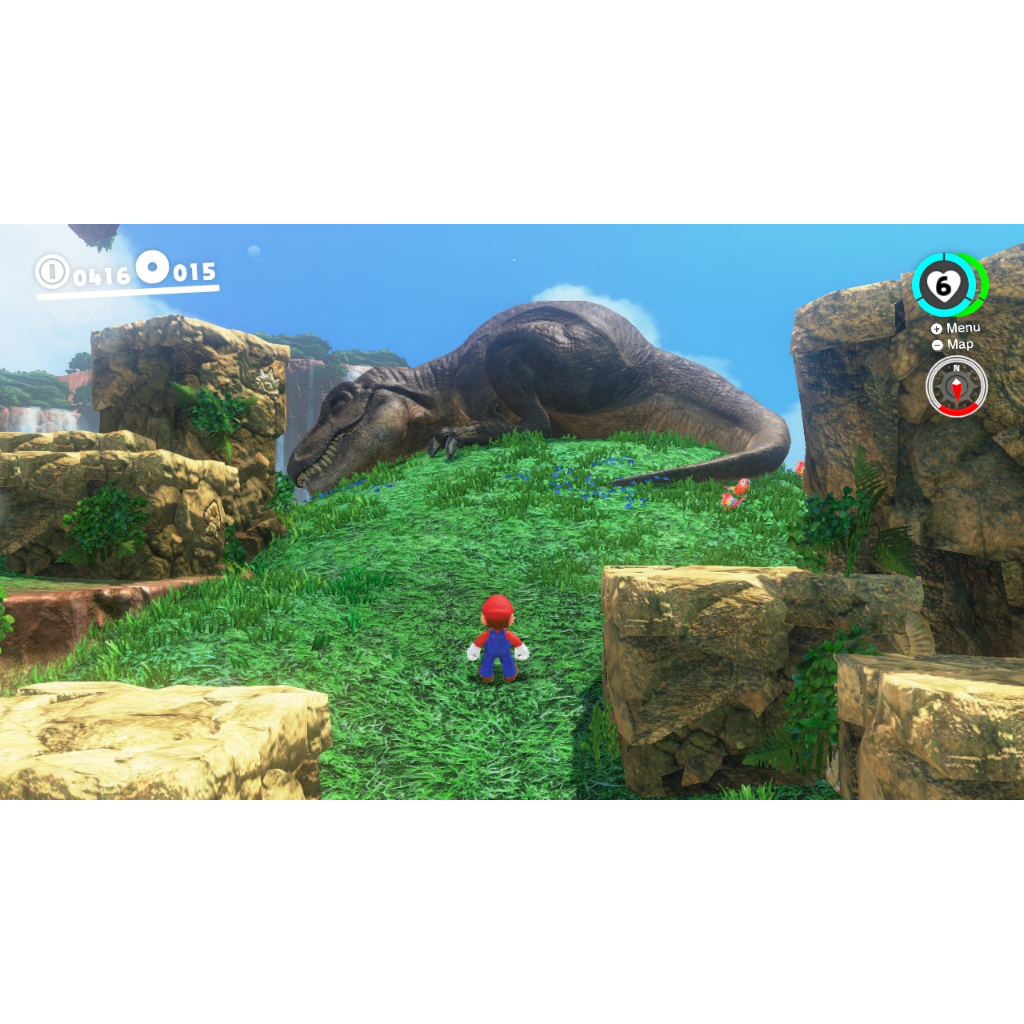 ✨️ มือ1 ‼️ สินค้าพร้อมส่ง Super Mario Odyssey Nintendo switch 🎉