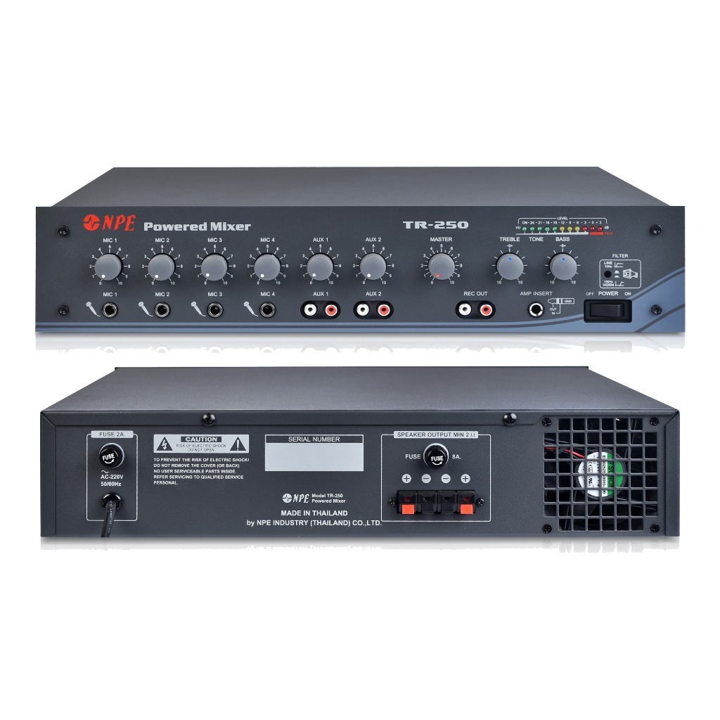 NPE Power Mixer TR-250 (Blk)