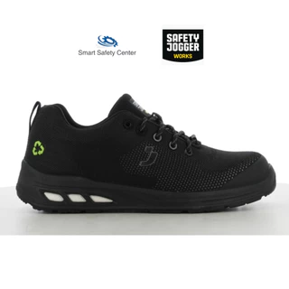 [ลิขสิทธิ์แท้ รับประกัน3เดือน] รองเท้าเซฟตี้ Safety Jogger รุ่น ECOFITZ S1P LOW Black