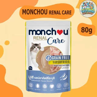 Monchou Renal Care อาหารเปียกแมว สูตรบำรุงไต 80g