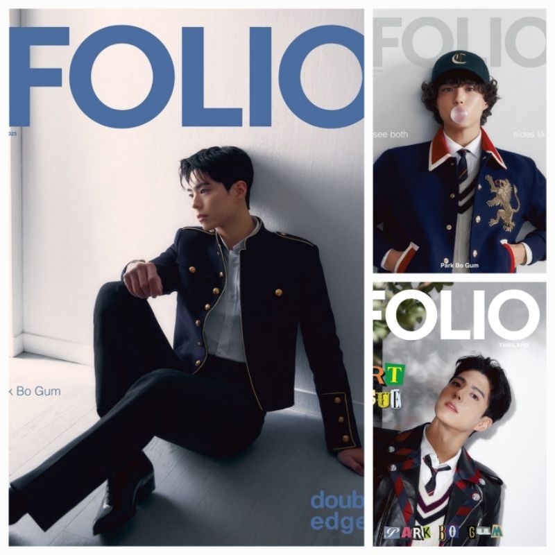 😍พร้อมส่งแล้วจ้า😍 นิตยสาร Men's​ Folio​ Singapore​ / Malaysia และ Thailand​ ปก #พัค​โบกอม #ParkBoGum​