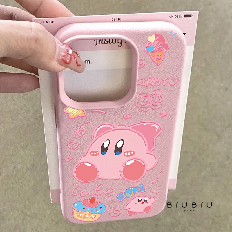เคสหนัง iPhone 16 ProMax 11 เคสนิ่ม TPU สีลูกกวาด สำหรับ Compatible With iPhone15 Pro max 14 13 12 Promax XS XR 7/8 Plus