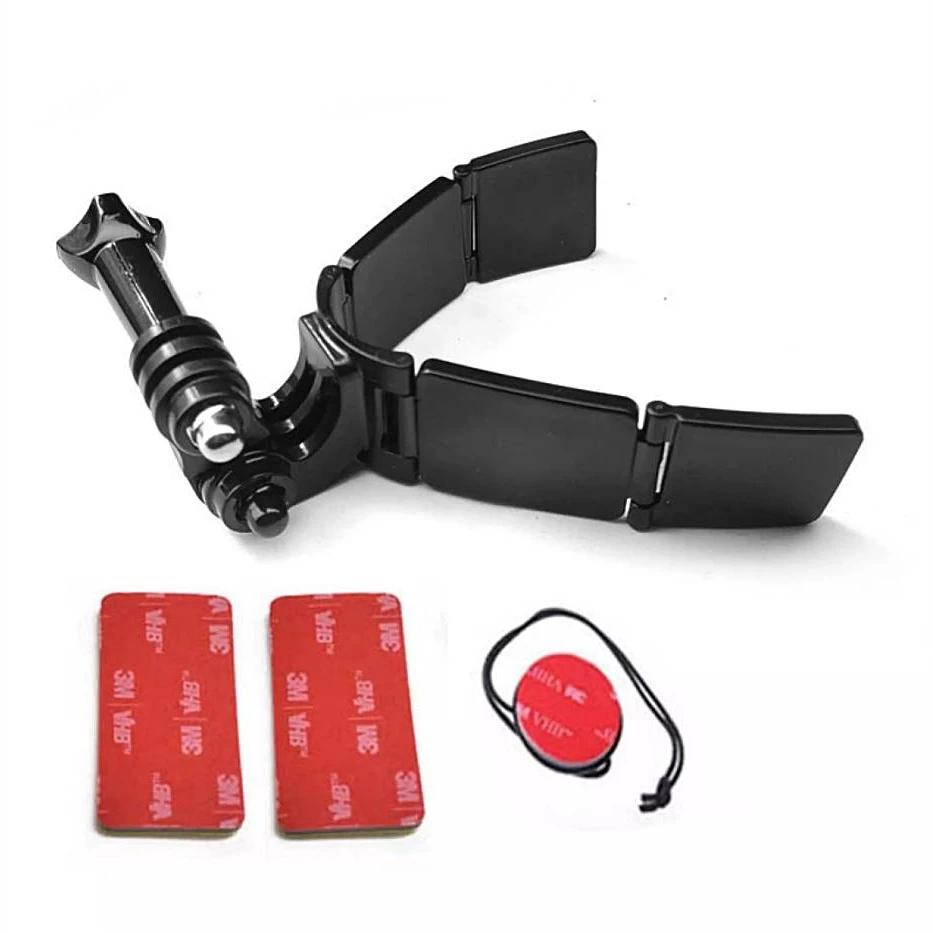 ขาติดหมวกกันน้อค แบบบานพับ สำหรับ กล้องโกโปร กล้องแอคชั่น Helmet Bracket for Gopro,Action Camera ชุดติดหมวกกันน้อค thumbnail 9