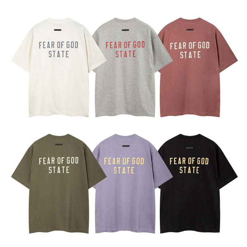 [พร้อมส่ง] Spenzer.street |FOG State tee เสื้อผ้าสตรีท เนื้อผ้าดี คุณภาพเยี่ยม ทันกระแส unisex 2025 ขายดี