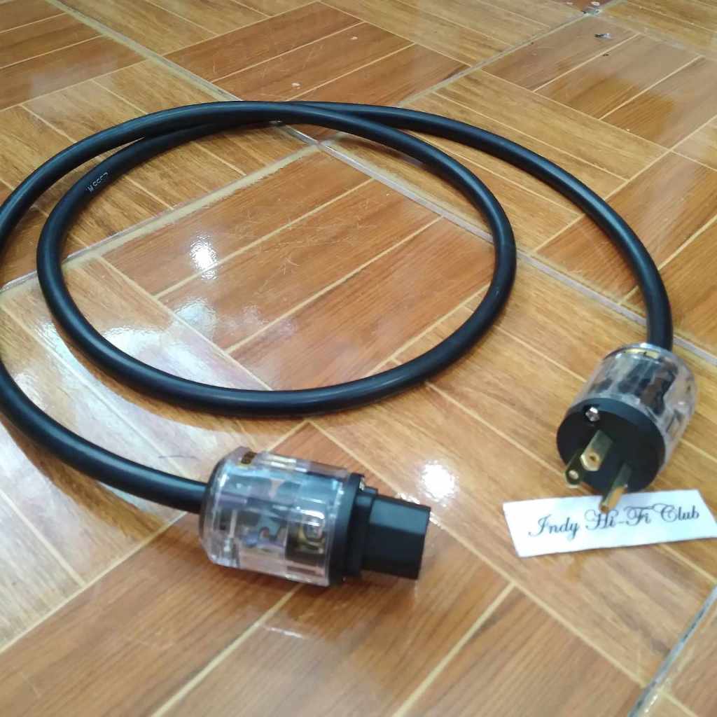 แบบไม่หุ้มตาข่าย  สายไฟ Phelps Dodge 3x2.5sq.mm Premium Copper Oxygen Free(OFC)ชุบทอง โรเดียม ทองแดง