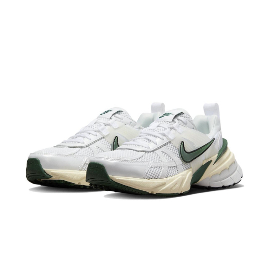[ของแท้100%]รองเท้า Nike V2K Run "Summit White/Metallic Silver" พร้อมส่ง (FD0736-100) รองเท้าผ้าใบ สุดฮิต